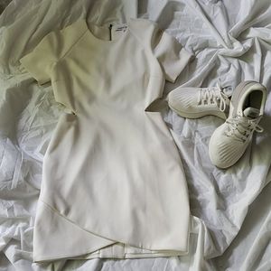 Elizabeth and James white cut out dress